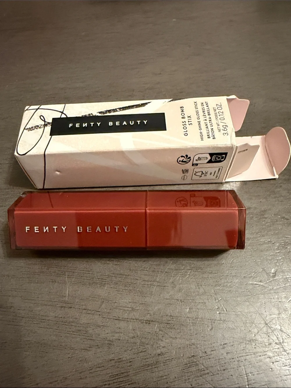 Fenty Beauty Gloss Bomb Stix - Black’R Berry; High-Shine Gloss Stick